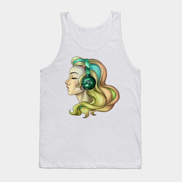 Beautiful music Tank Top by Elizabeth_Tenebra